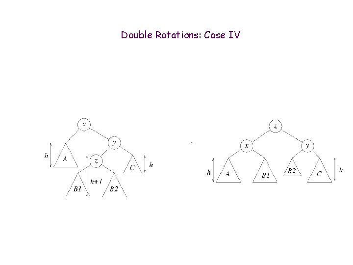 Double Rotations: Case IV 