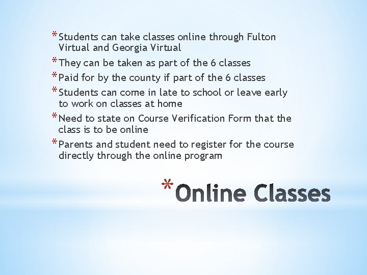 Course Registration and Academic Planning Seminar Hosted by