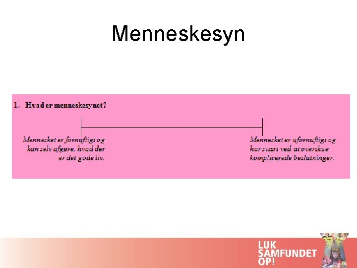 Menneskesyn 