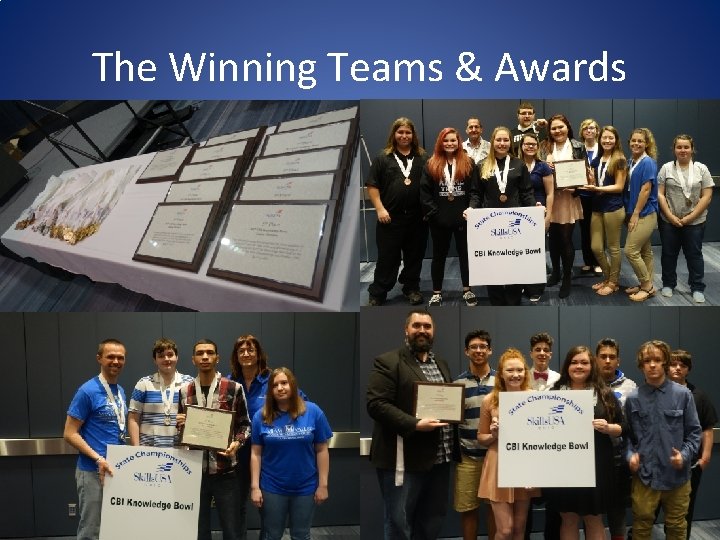 The Winning Teams & Awards 