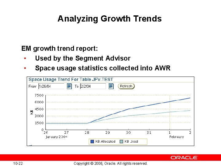Analyzing Growth Trends EM growth trend report: • Used by the Segment Advisor • Analyzing Growth Trends EM growth trend report: • Used by the Segment Advisor •