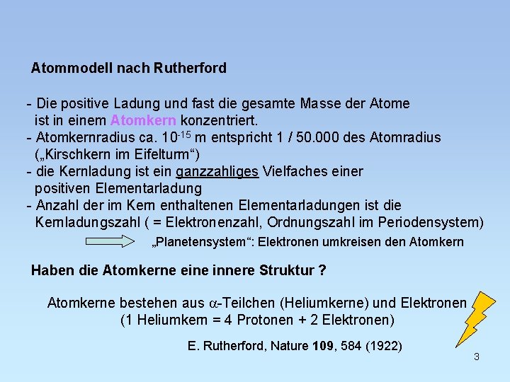 Spezifische Ladung Von Elektronen Kernphysik Becquerel 1896 Uranstrahlen schwrzen eine Photoplatte durch