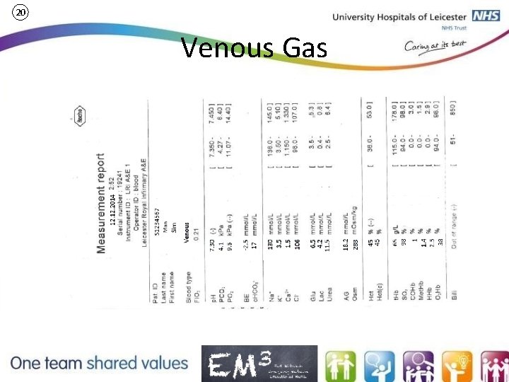 20 Venous Gas 