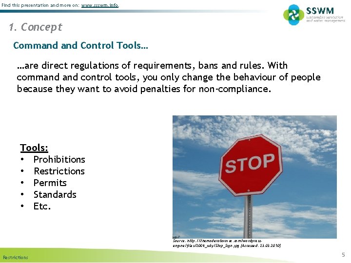 Find this presentation and more on: www. ssswm. info. 1. Concept Command Control Tools…
