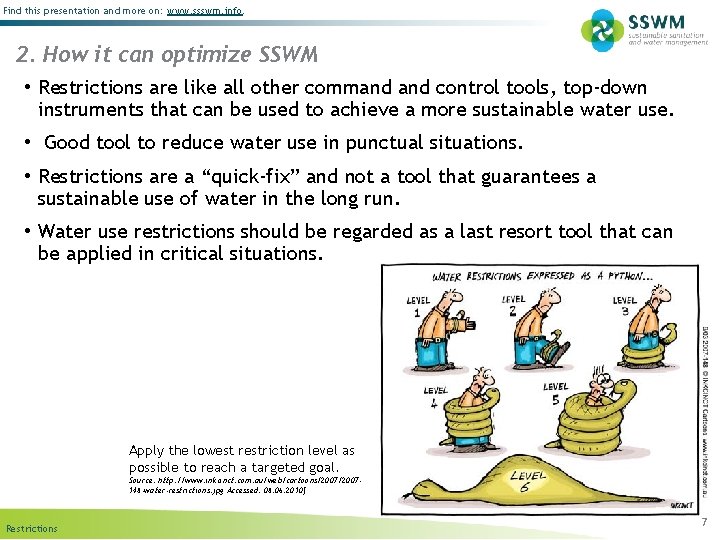 Find this presentation and more on: www. ssswm. info. 2. How it can optimize