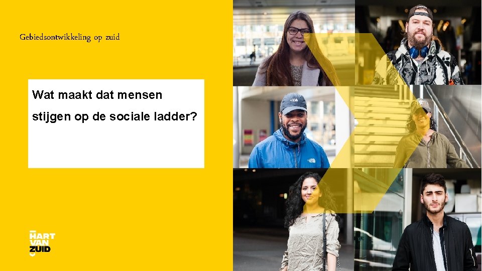 Gebiedsontwikkeling op zuid Wat maakt dat mensen stijgen op de sociale ladder? 