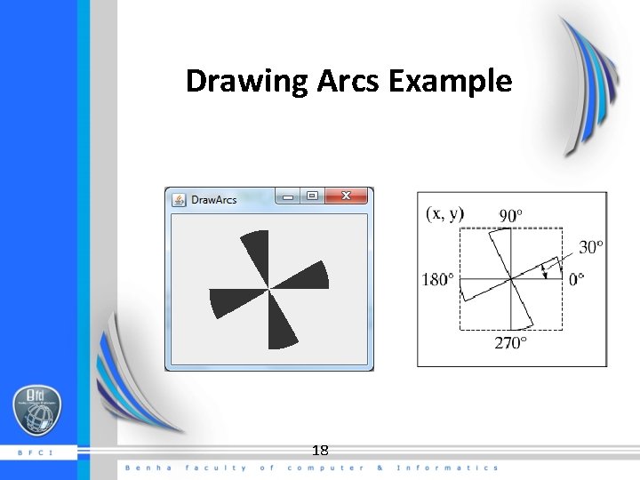 Drawing Arcs Example 18 Drawing Arcs Example 18