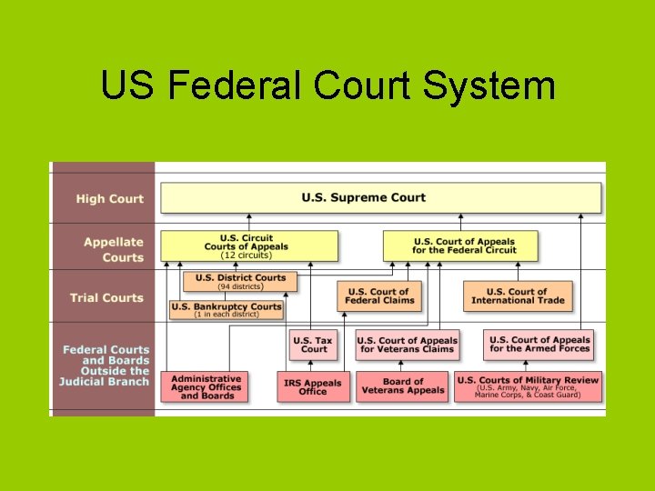 US Federal Court System 