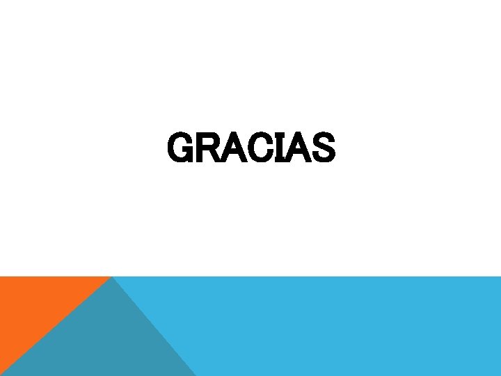 GRACIAS 