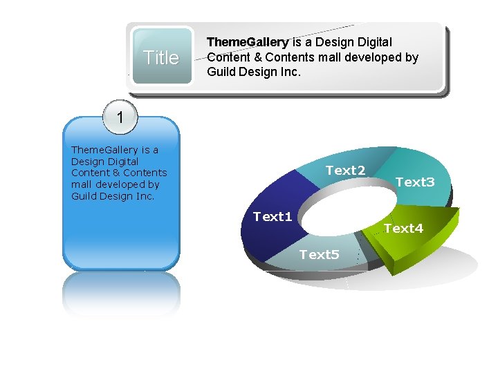 Title Theme. Gallery is a Design Digital Content & Contents mall developed by Guild
