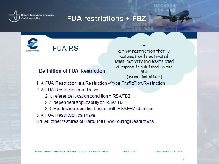 FUA restrictions + FBZ 