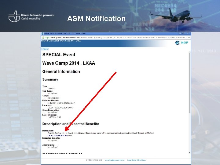 ASM Notification 