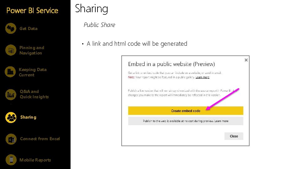 Power BI Service Get Data Pinning and Navigation Keeping Data Current Q&A and Quick Power BI Service Get Data Pinning and Navigation Keeping Data Current Q&A and Quick