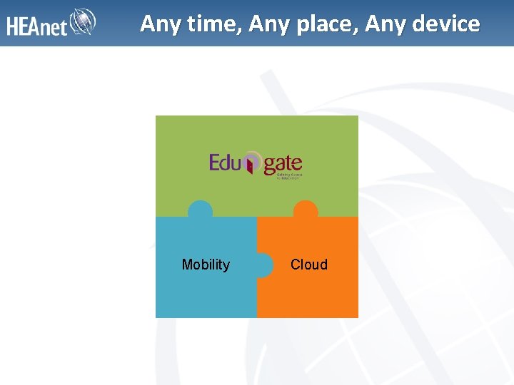 Any time, Any place, Any device Mobility Cloud 