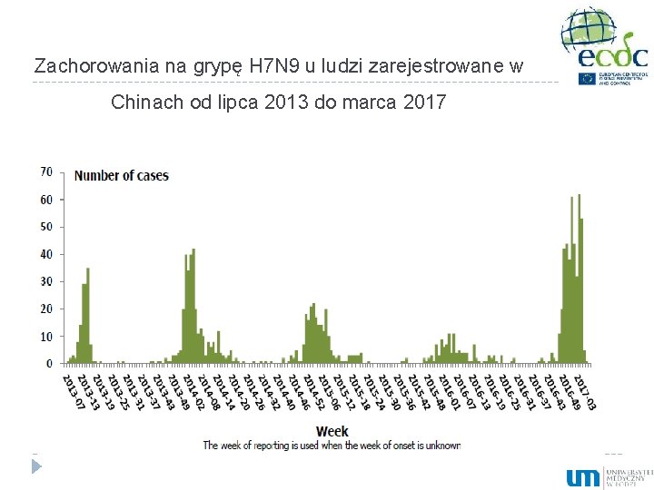 Zachorowania na grypę H 7 N 9 u ludzi zarejestrowane w Chinach od lipca