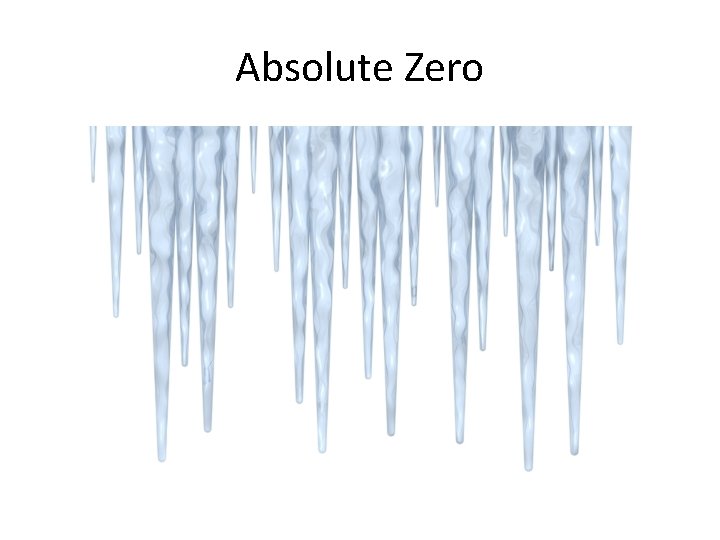 Absolute Zero 