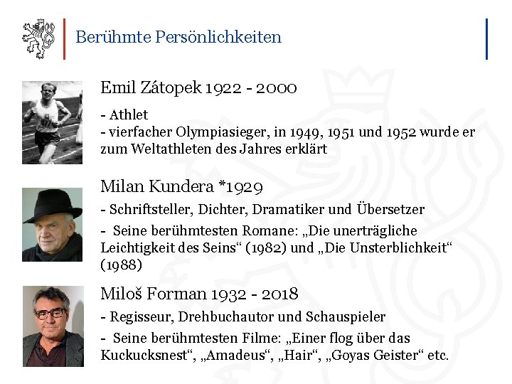 Berühmte Persönlichkeiten Emil Zátopek 1922 - 2000 - Athlet - vierfacher Olympiasieger, in 1949,