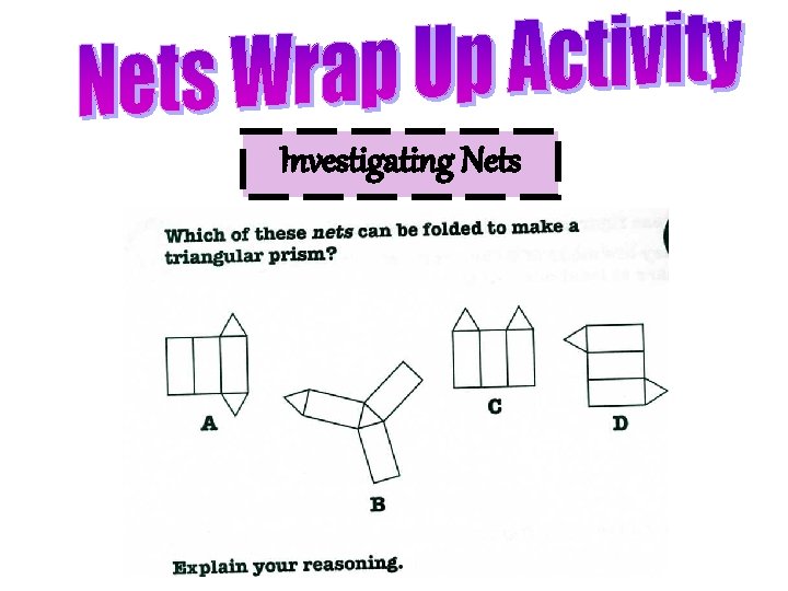 Investigating Nets 