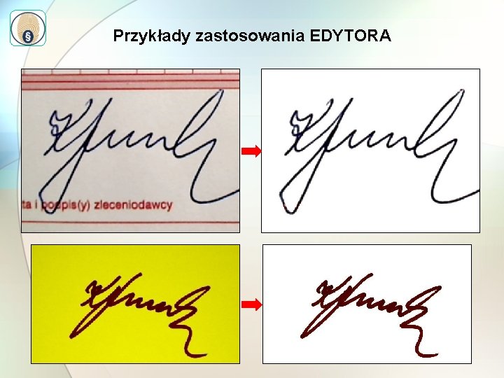 Przykłady zastosowania EDYTORA 