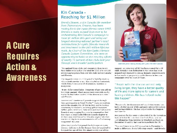 A Cure Requires Action & Awareness 