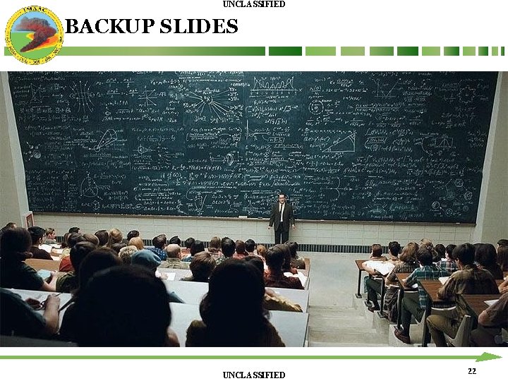 UNCLASSIFIED BACKUP SLIDES UNCLASSIFIED 22 UNCLASSIFIED BACKUP SLIDES UNCLASSIFIED 22