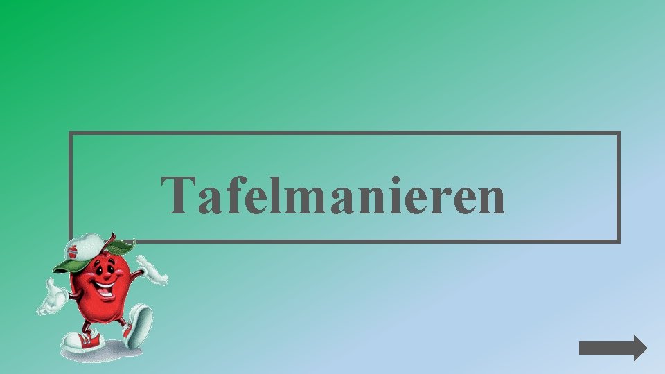 Tafelmanieren 