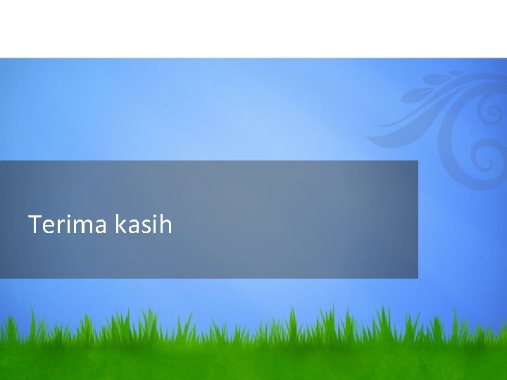 Terima kasih 