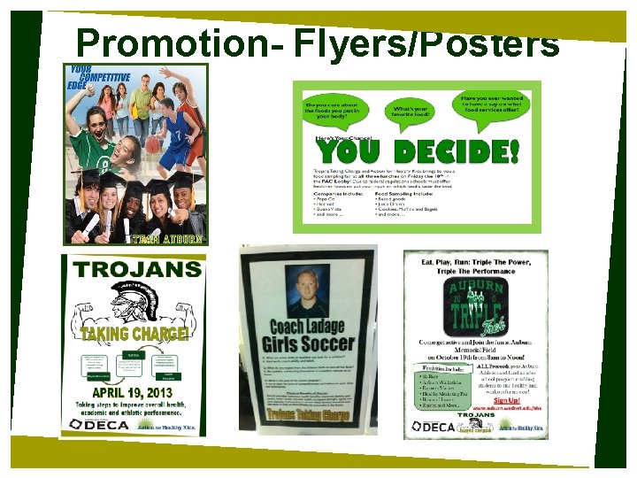 Promotion- Flyers/Posters 