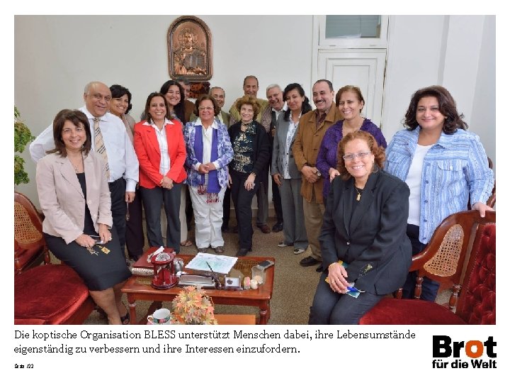 Die koptische Organisation BLESS unterstützt Menschen dabei, ihre Lebensumstände eigenständig zu verbessern und ihre