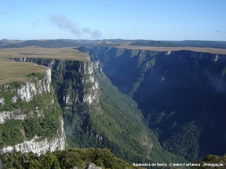 Aparados da Serra - Canion Fortaleza - Divulgação 