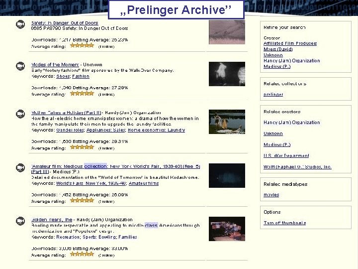 , , Prelinger Archive’’ 