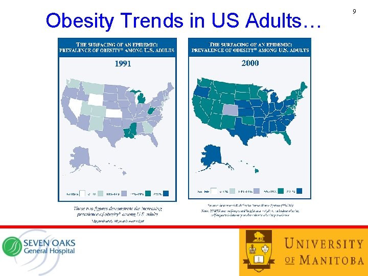 Obesity Trends in US Adults… 9 