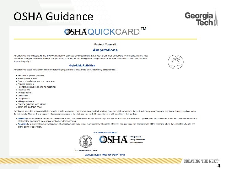 OSHA Guidance 4 