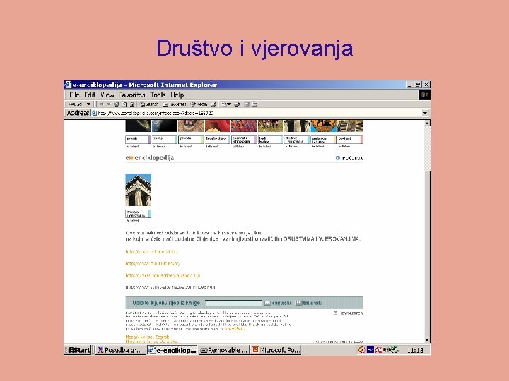 Društvo i vjerovanja 