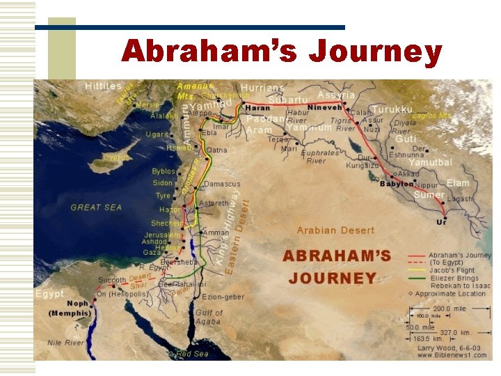 Abraham’s Journey 