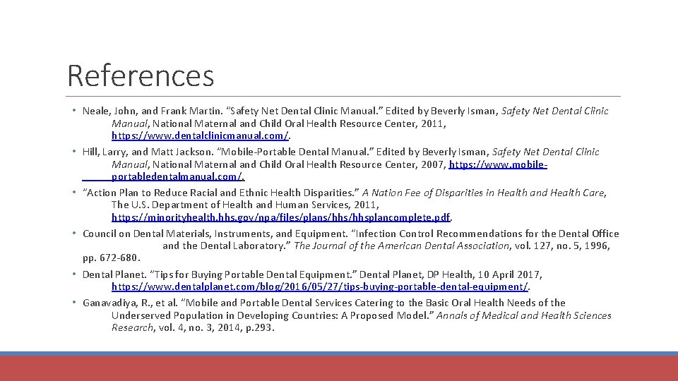 Mobile Dental Clinic Using Vehicles to Extend Care