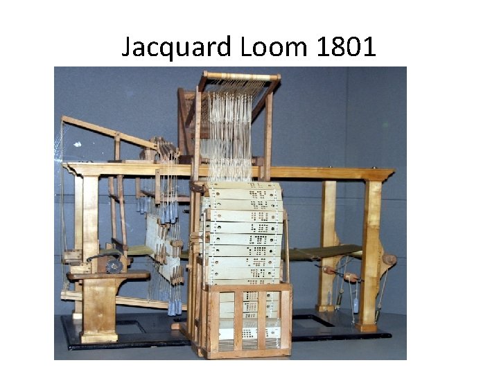 Jacquard Loom 1801 