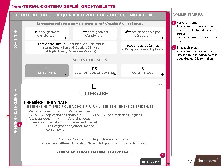 1ère -TERM-L-CONTENU DEPLIÉ_ORDI-TABLETTE COMMENTAIRES scelerisque pellentesque erat. In eget laoreet elit. Aenean tincidunt risus