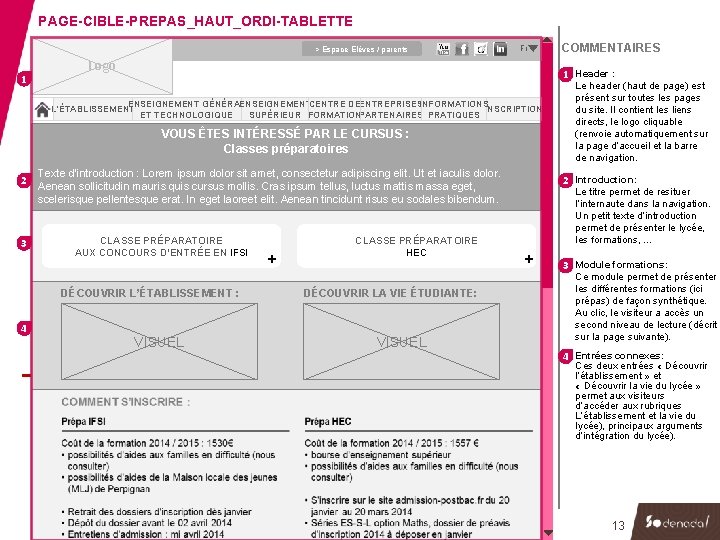 PAGE-CIBLE-PREPAS_HAUT_ORDI-TABLETTE > Espace Elèves / parents 1 Fr Logo 1 Header : ENSEIGNEMENT GÉNÉRAL