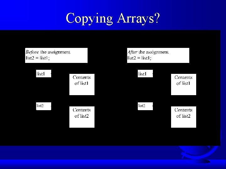 Copying Arrays? 