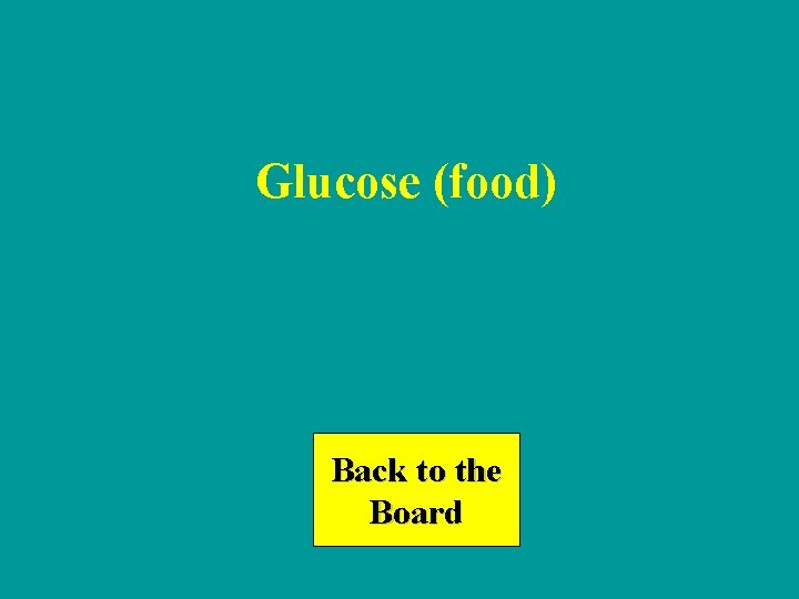 Glucose (food) Back to the Board 