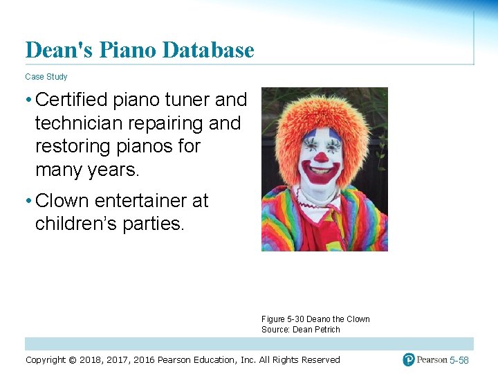 Dean's Piano Database Case Study • Certified piano tuner and technician repairing and restoring