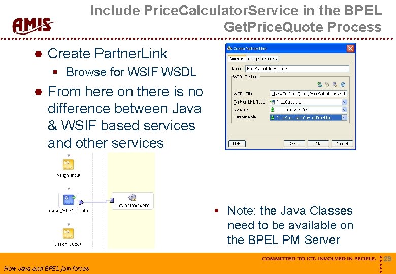 Include Price. Calculator. Service in the BPEL Get. Price. Quote Process Create Partner. Link