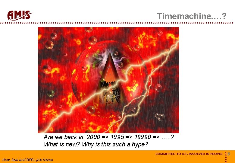 Timemachine…. ? Are we back in 2000 => 1995 => 19990 => …. .