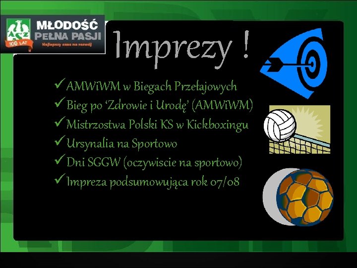 Imprezy ! üAMWi. WM w Biegach Przełajowych üBieg po ‘Zdrowie i Urodę’ (AMWi. WM)