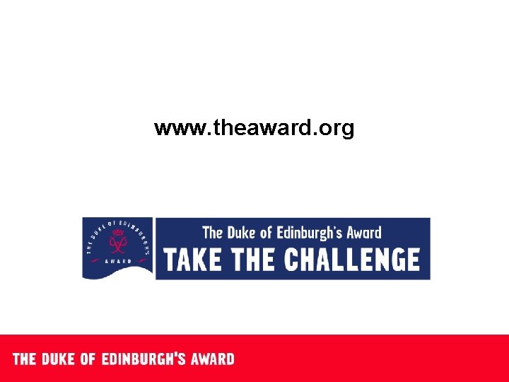 www. theaward. org 