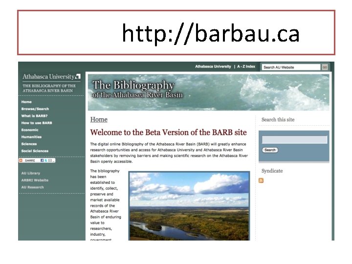 http: //barbau. ca 