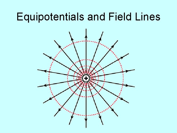 Equipotentials and Field Lines 