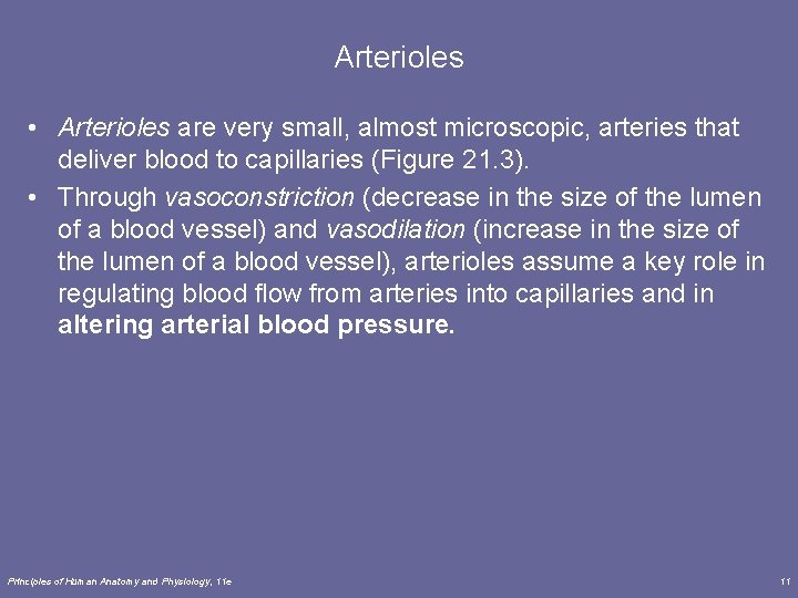 Arterioles • Arterioles are very small, almost microscopic, arteries that deliver blood to capillaries Arterioles • Arterioles are very small, almost microscopic, arteries that deliver blood to capillaries