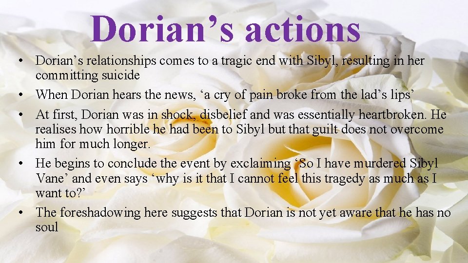 Youth and Beauty The Picture of Dorian Gray